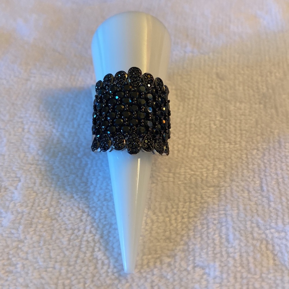 Black Spinel Ring - Picture 6 of 8